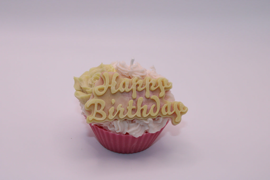 Cupcake Candles (Happy Birthday)