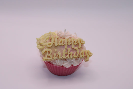 Cupcake Candles (Happy Birthday)