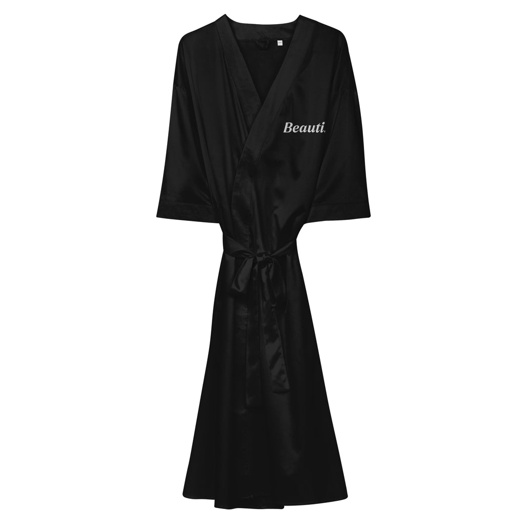 Beauti. Satin robe