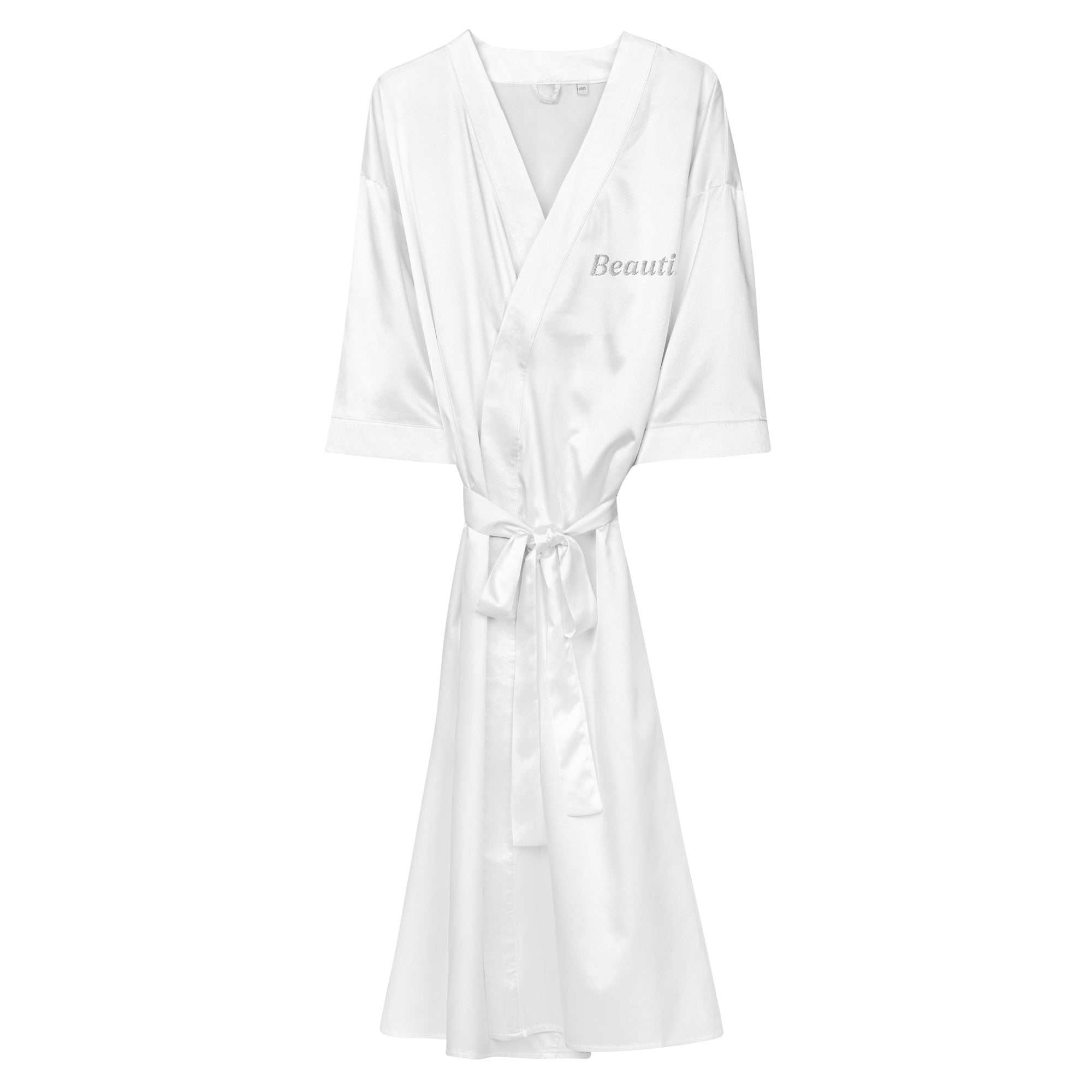 Beauti. Satin robe